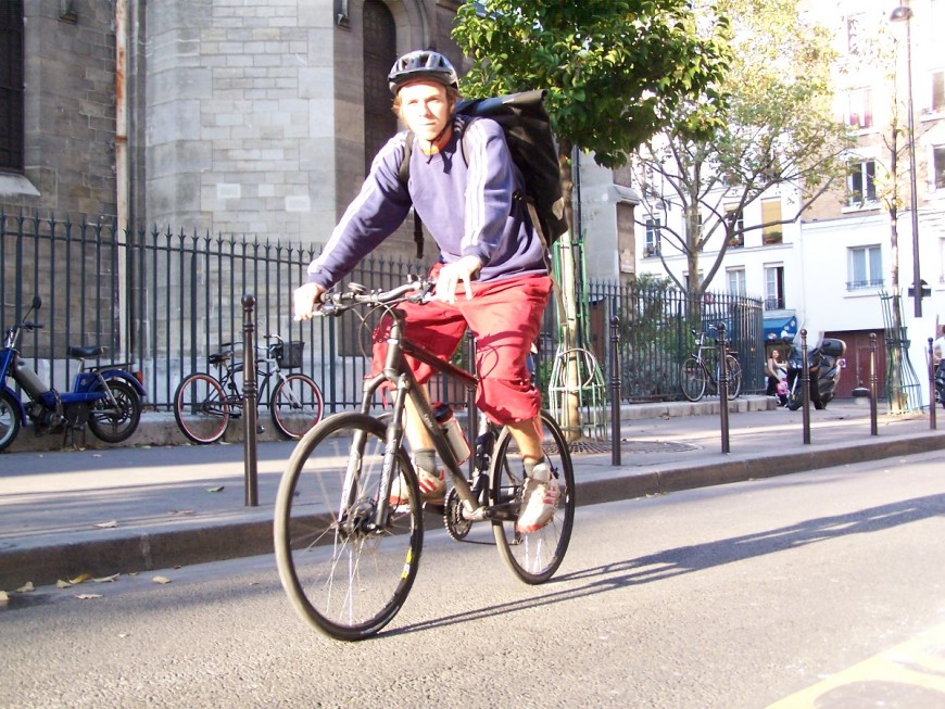 Antoine ancien coursier urbancycle