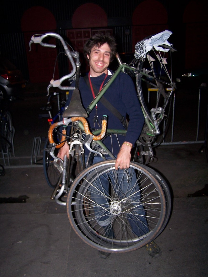 Etienne ancien coursier urbancycle