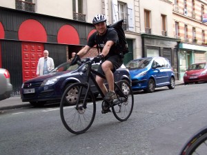Jean-Damien ancien coursier urbancycle