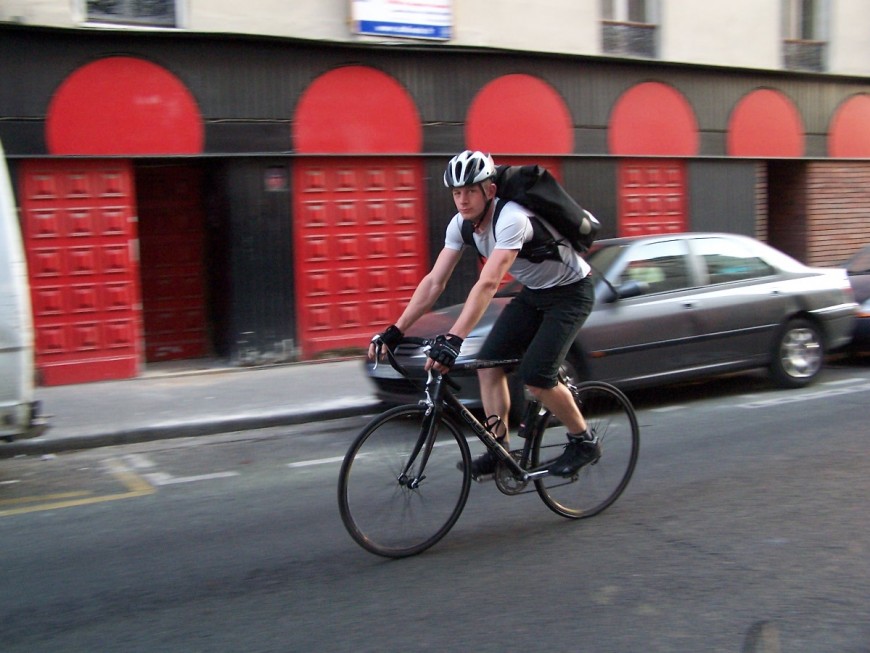 Michel ancien coursier urbancycle