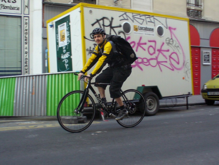 Séverin ancien coursier urbancycle