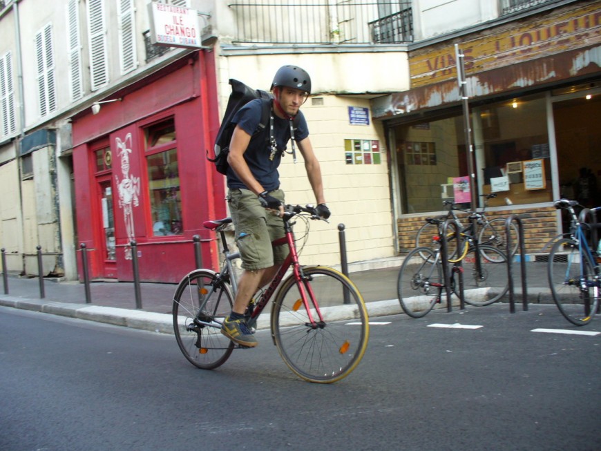 Vincent ancien coursier urbancycle